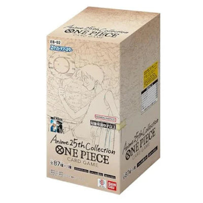 One Piece EB-02 Anime 25th Collection Booster Box - Japanese