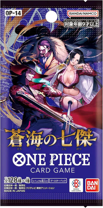 One Piece OP-14 The Azure Sea's Seven Booster Pack - Japanese