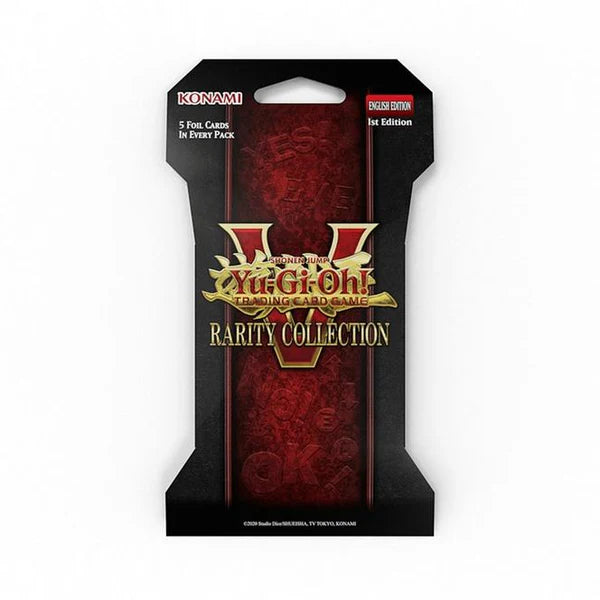 Yugioh Rarity Collection 5 Sleeved Booster Pack - 1st Edition
