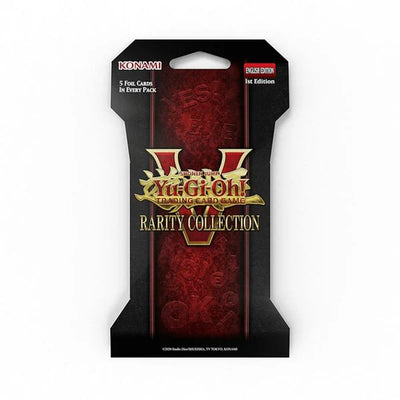 Yugioh Rarity Collection 5 Sleeved Booster Pack - 1st Edition