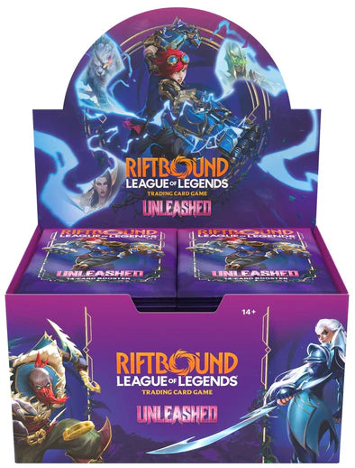 Riftbound League Of Legends - Unleashed Booster Box