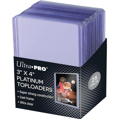 Ultra Pro Toploaders Platinum - 3x4 - 25 Count