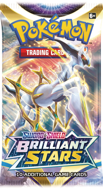 Pokemon Sword & Shield: Brilliant Stars Booster Pack