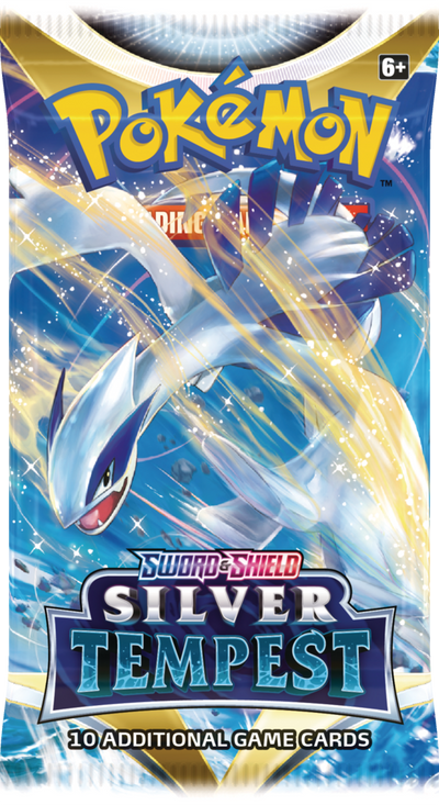 Pokemon Sword & Shield: Silver Tempest Booster Pack