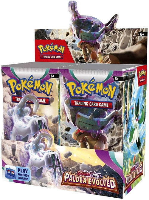 (Imperfect Box) Pokemon Scarlet & Violet Paldea Evolved Booster Box