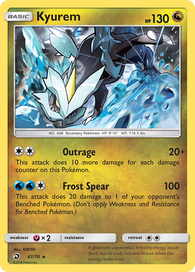 Kyurem (47/70) [Sun & Moon: Dragon Majesty]