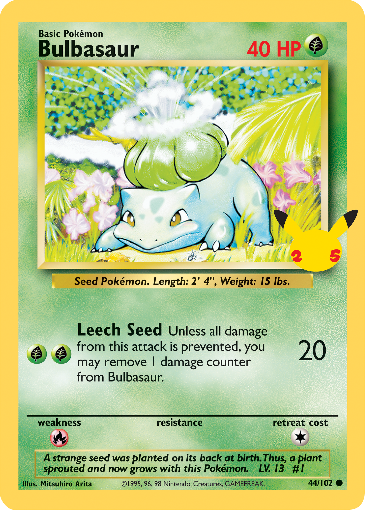 Bulbasaur (44/102) [First Partner Pack]