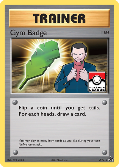 Gym Badge (XY210) (Giovanni) [XY: Black Star Promos]