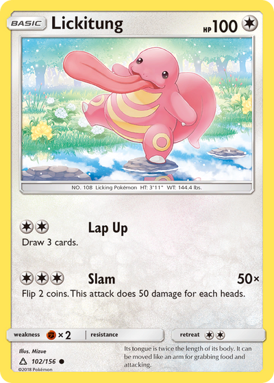 Lickitung (102/156) [Sun & Moon: Ultra Prism]