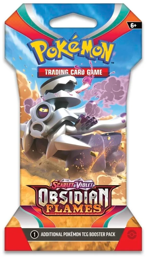 Pokemon Scarlet & Violet: Obsidian Flames - Sleeved Booster Pack