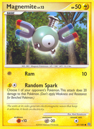 Magnemite (67/100) [Diamond & Pearl: Stormfront]