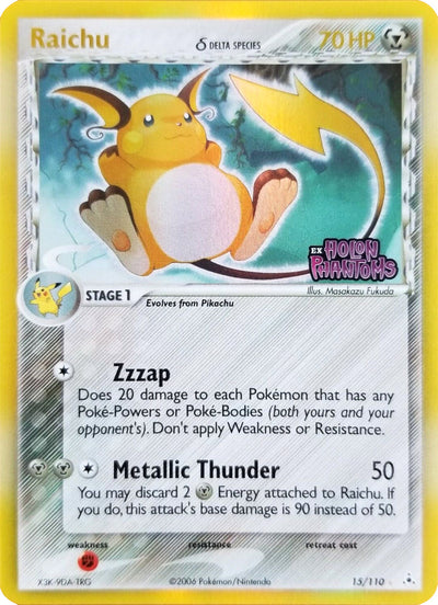 Raichu (15/110) (Delta Species) (Stamped) [EX: Holon Phantoms]