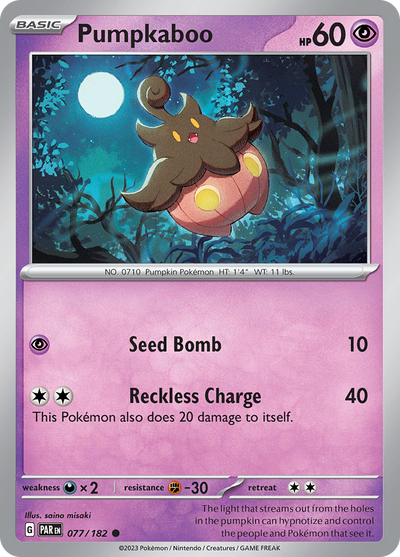 Pumpkaboo (077/182) [Paradox Rift]