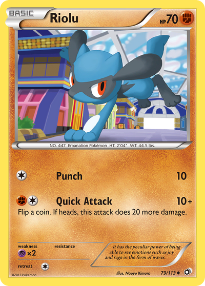 Riolu (79/113) [Black & White: Legendary Treasures]