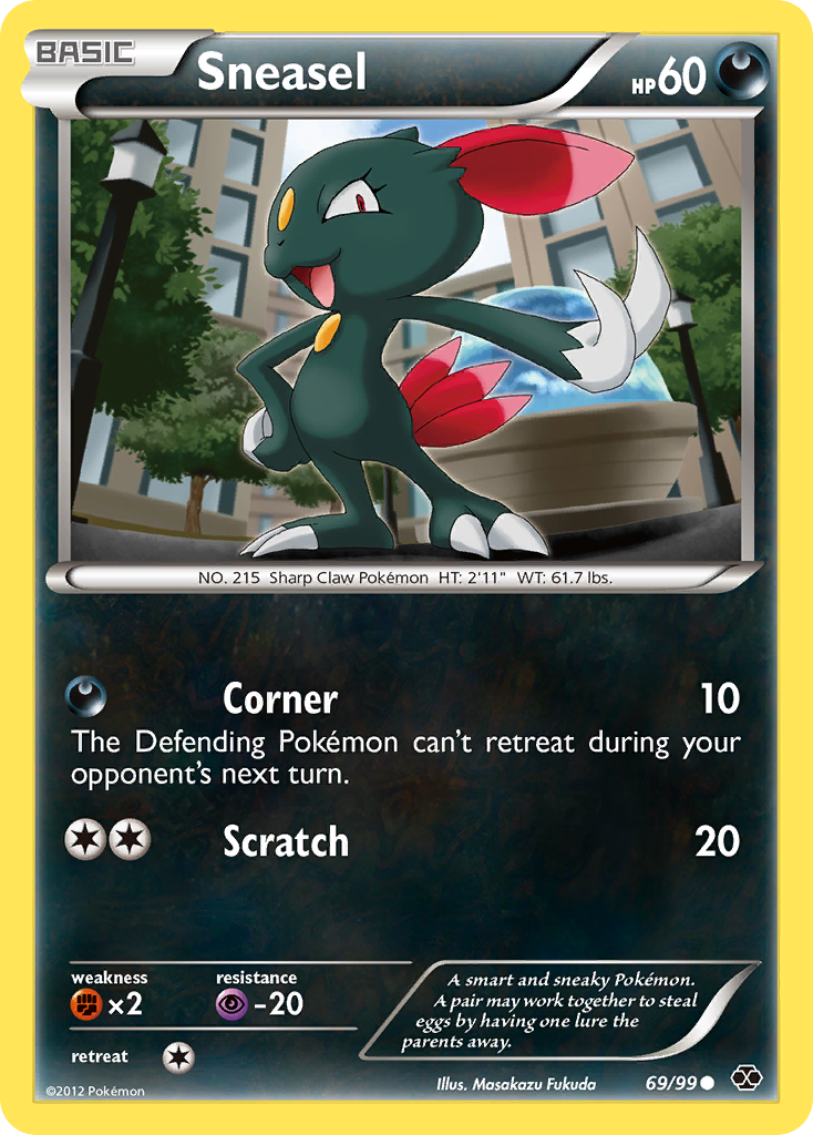 Sneasel (69/99) [Black & White: Next Destinies]