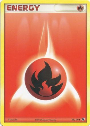 Fire Energy (108/109) [EX: Battle Stadium]