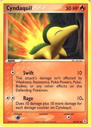 Cyndaquil (59/101) [EX: Battle Stadium]