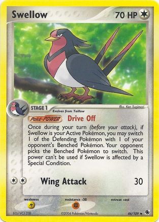 Swellow (46/109) [EX: Battle Stadium]