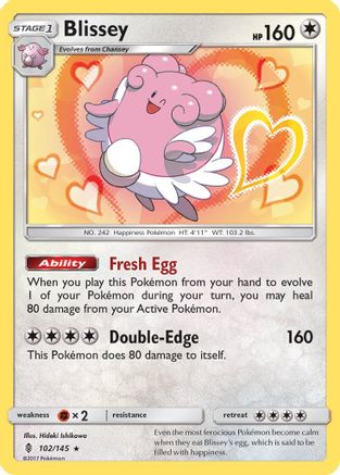 Blissey (102/145) [Sun & Moon: Guardians Rising]