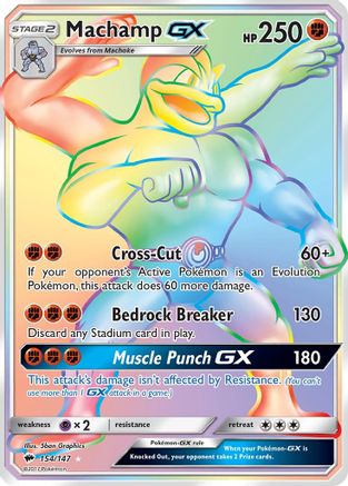 Machamp GX (154/147) [Sun & Moon: Burning Shadows]