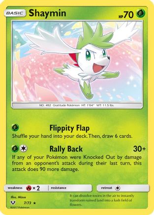 Shaymin (7/73) [Sun & Moon: Shining Legends]