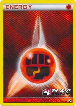 Fighting Energy (110/114) (Play Pokemon Promo) [Black & White: Base Set]