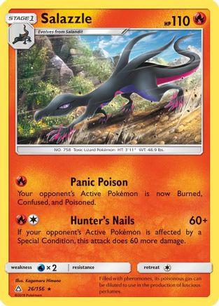 Salazzle (26/156) [Sun & Moon: Ultra Prism]
