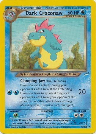 Dark Croconaw (32/105) [Neo Destiny Unlimited]