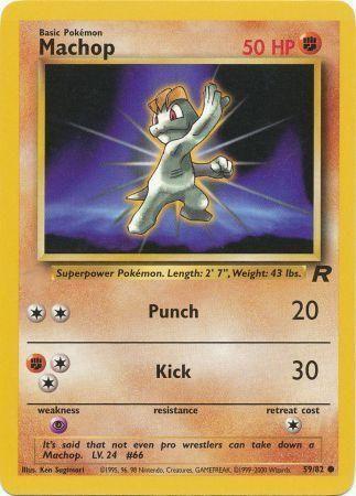 Machop (59/82) [Team Rocket Unlimited]