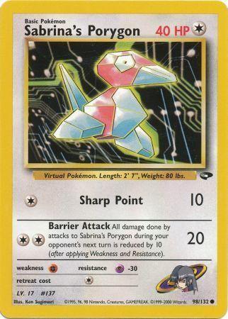 Sabrina's Porygon (98/132) [Gym Challenge Unlimited]
