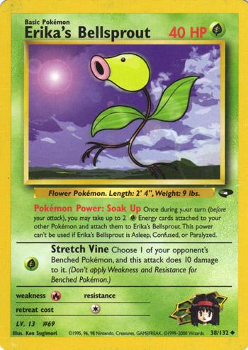 Erika's Bellsprout (38/132) [Gym Challenge Unlimited]
