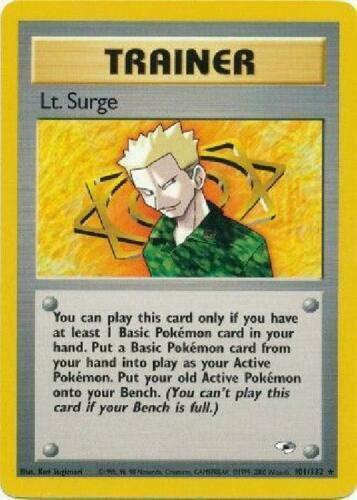Lt. Surge (101/132) [Gym Heroes Unlimited]