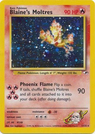 Blaine's Moltres (1/132) [Gym Heroes Unlimited]