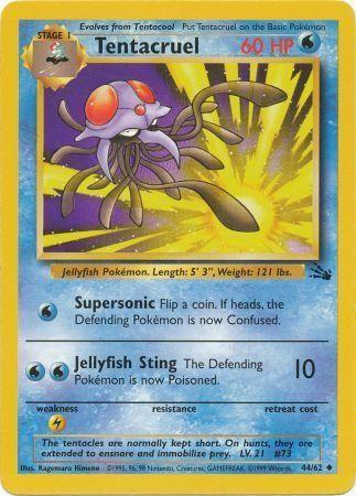 Tentacruel (44/62) [Fossil Unlimited]