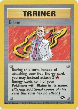 Blaine (100/132) [Gym Challenge Unlimited]