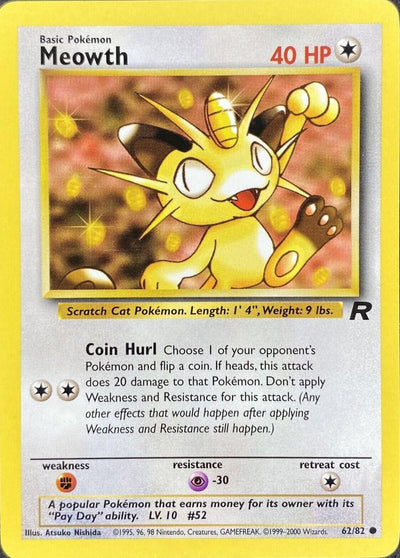 Meowth (62/82) [Team Rocket Unlimited]