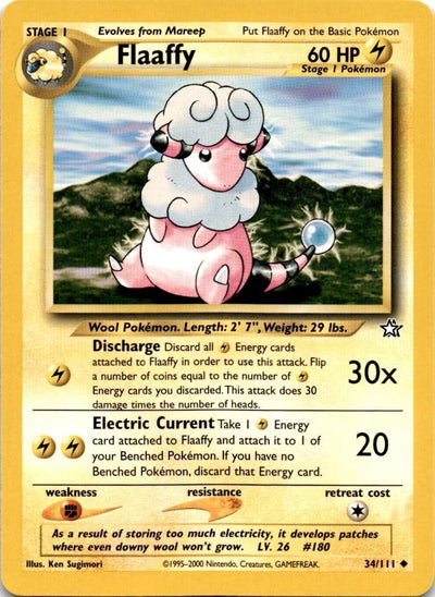 Flaaffy (34/111) [Neo Genesis Unlimited]