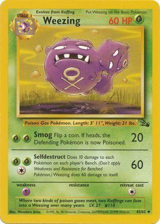 Weezing (45/62) [Fossil Unlimited]