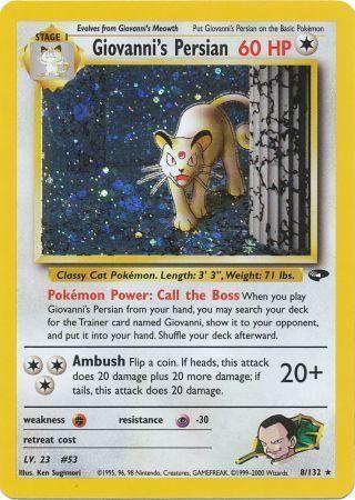 Giovanni's Persian (8/132) [Gym Challenge Unlimited]