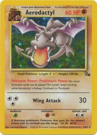 Aerodactyl (1/62) [Fossil Unlimited]