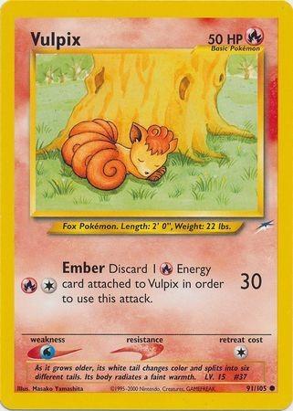 Vulpix (91/105) [Neo Destiny Unlimited]