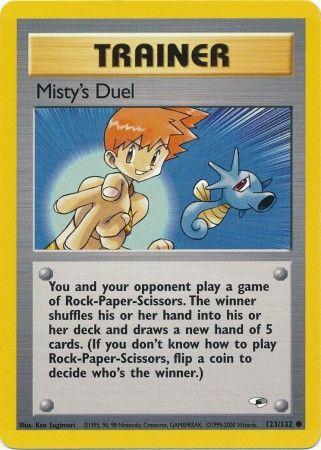 Misty's Duel (123/132) [Gym Heroes Unlimited]