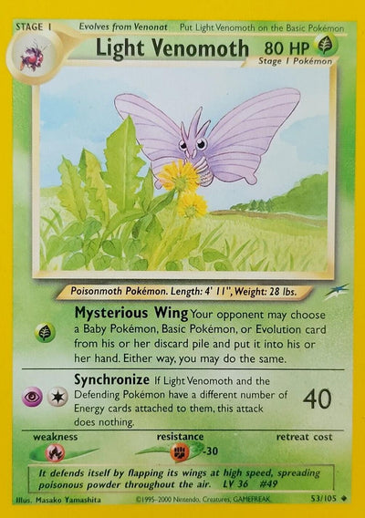 Light Venomoth (53/105) [Neo Destiny Unlimited]
