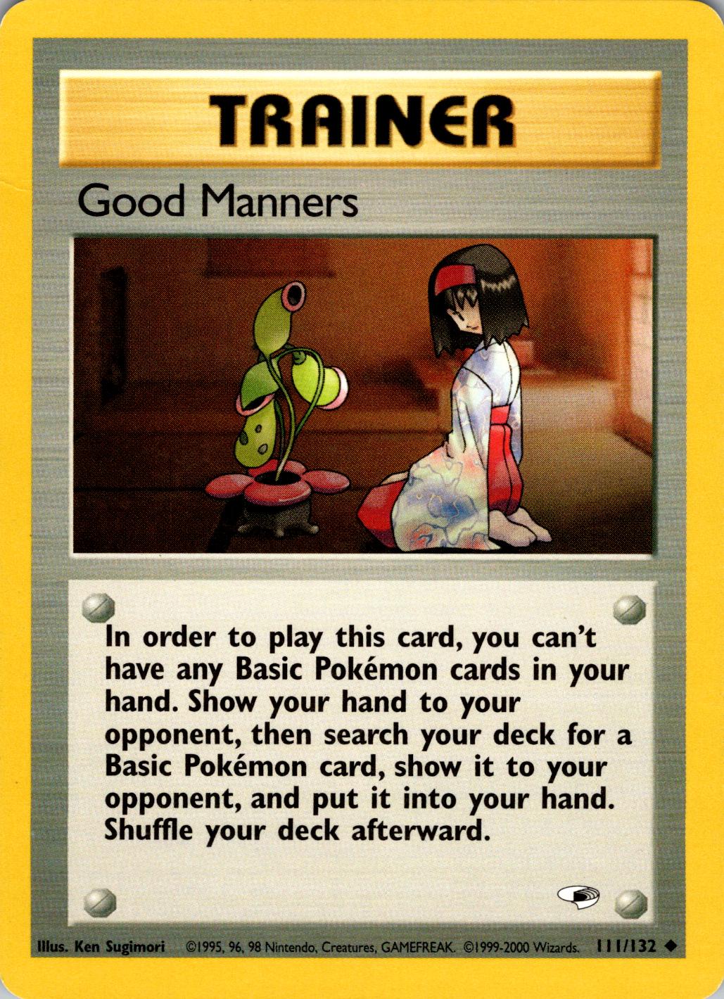Good Manners (111/132) [Gym Heroes Unlimited]