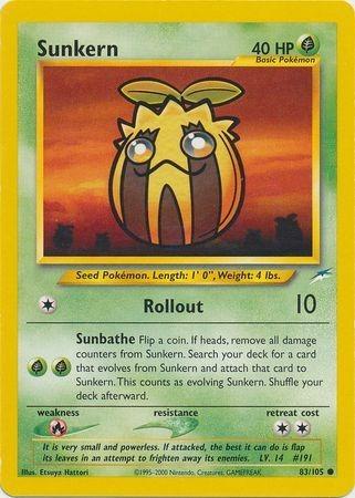 Sunkern (83/105) [Neo Destiny Unlimited]
