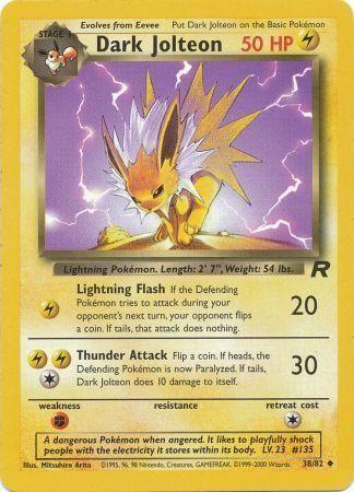 Dark Jolteon (38/82) [Team Rocket Unlimited]