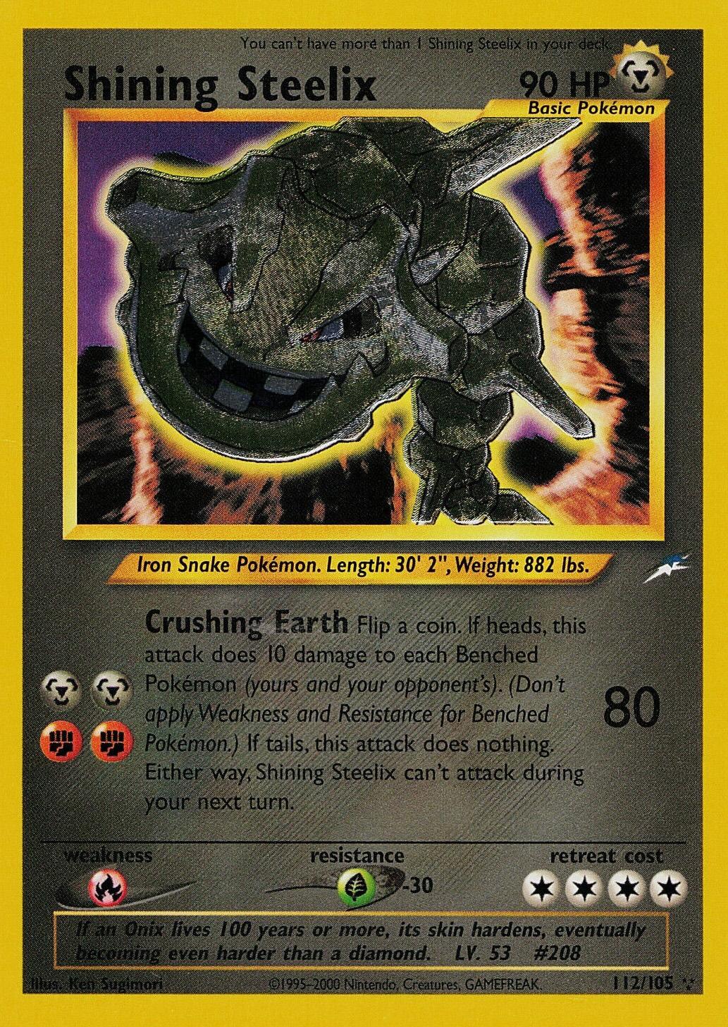 Shining Steelix (112/105) [Neo Destiny Unlimited]