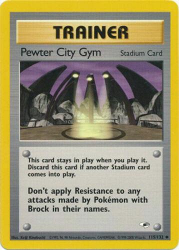 Pewter City Gym (115/132) [Gym Heroes Unlimited]