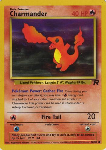 Charmander (50/82) [Team Rocket Unlimited]