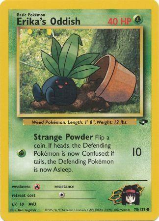 Erika's Oddish (70/132) [Gym Challenge Unlimited]